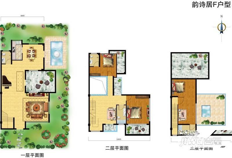 雪山纳里普通住宅226.6㎡户型图