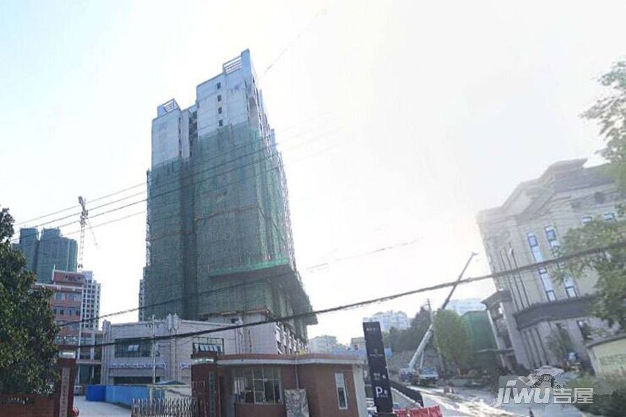 朝庭四季花园实景图图片