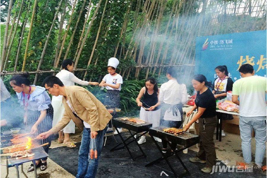 中铁洛飞城售楼处图片