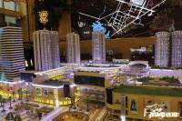 国际迪拜城商业沙盘图图片