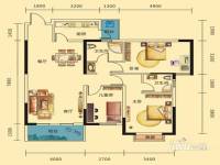 观府壹号3室2厅2卫120㎡户型图