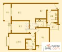 兴隆枫丹白鹭3室2厅2卫129.5㎡户型图