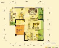 滨湖俊园2室2厅2卫89㎡户型图