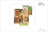 万隆国际4室2厅2卫133.5㎡户型图