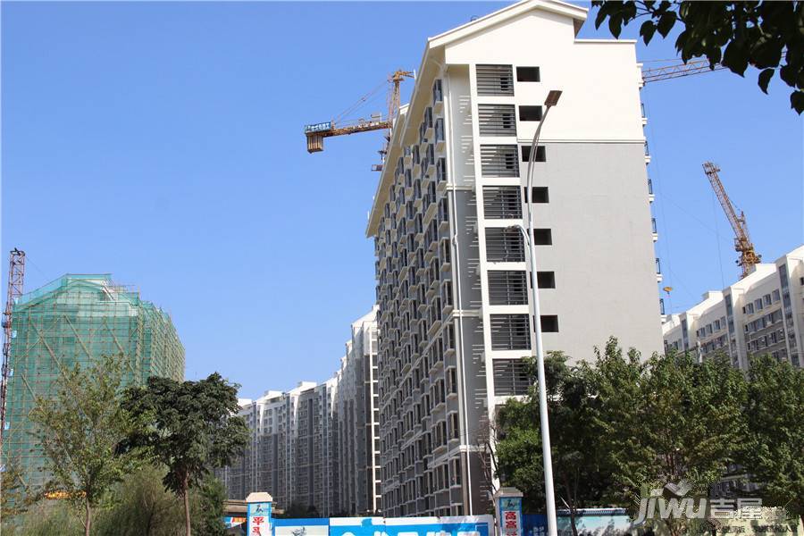 华都B区悦翠实景图图片