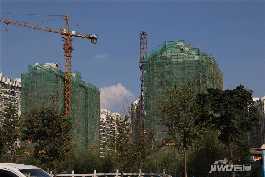 华都B区悦翠实景图图片