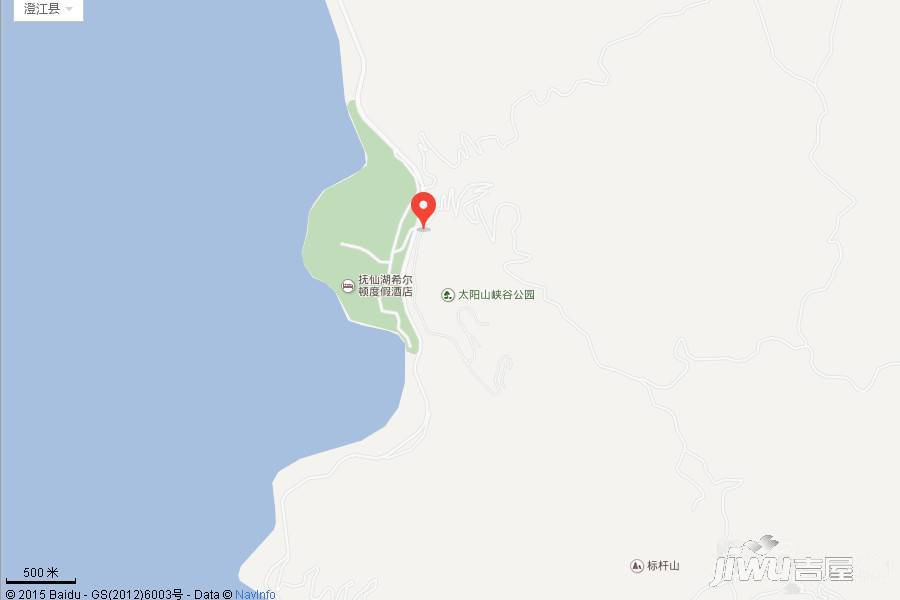 抚仙湖国际度假小镇位置交通图图片