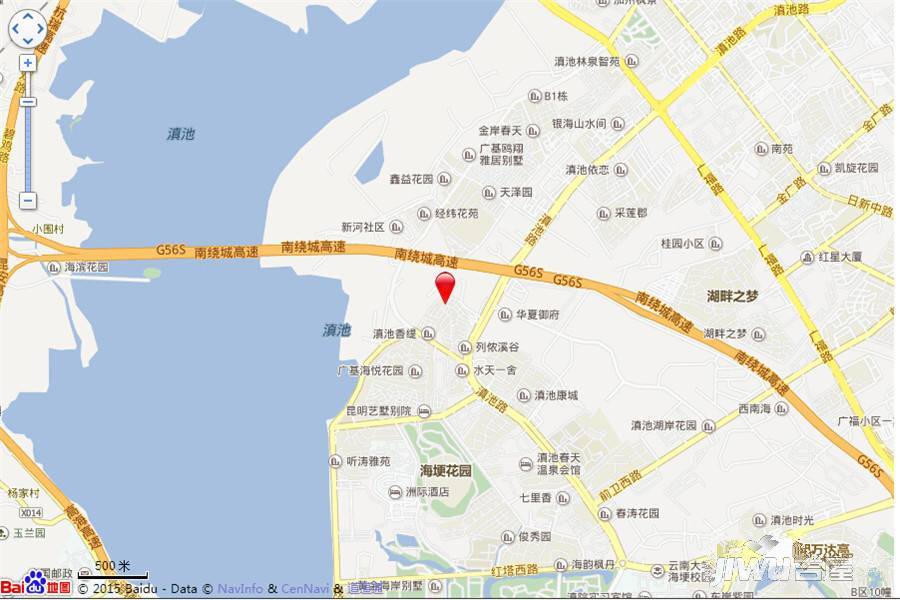 华夏天璟湾位置交通图图片