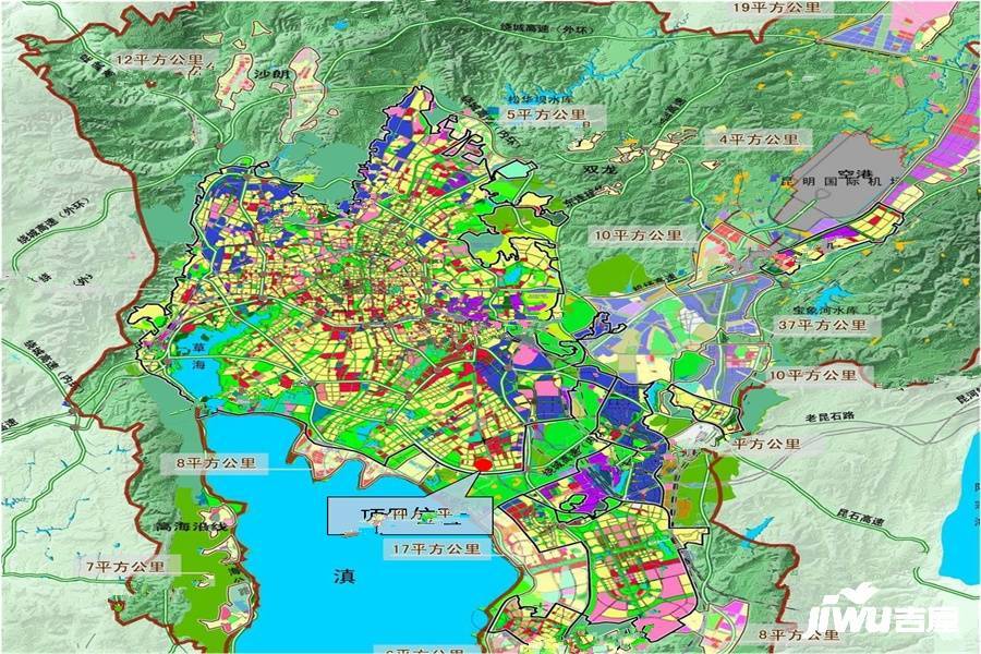 俊发观云海位置交通图图片