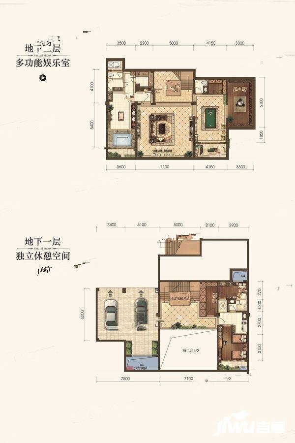 绿地海珀澜庭10室7厅10卫670㎡户型图