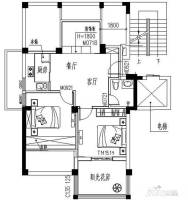 广陵幸福家园3室2厅2卫130㎡户型图
