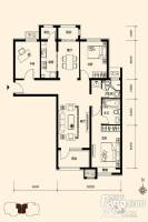 紫誉东方3室2厅2卫户型图