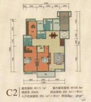 国际公寓二区普通住宅171㎡户型图