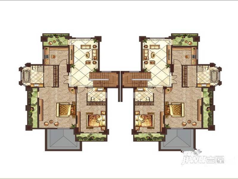 滨江首府4室7厅7卫617㎡户型图