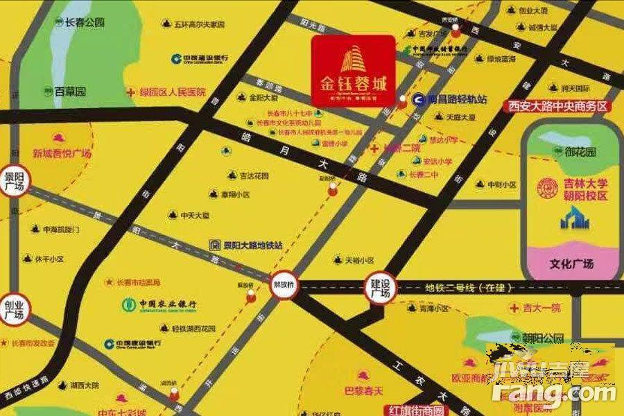 金钰蓉城位置交通图图片