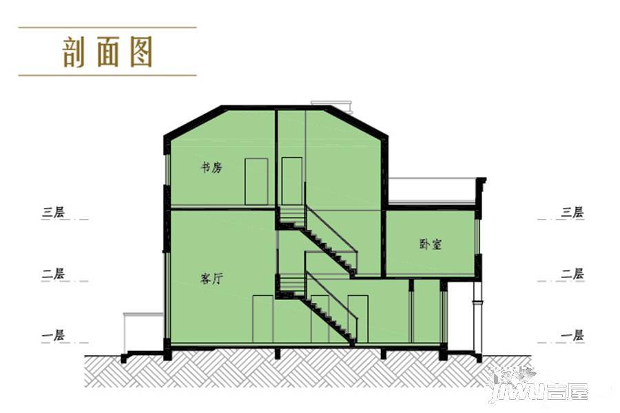 御翠园别墅4室5厅2卫403㎡户型图