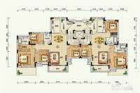 恒大首府4室2厅2卫142㎡户型图