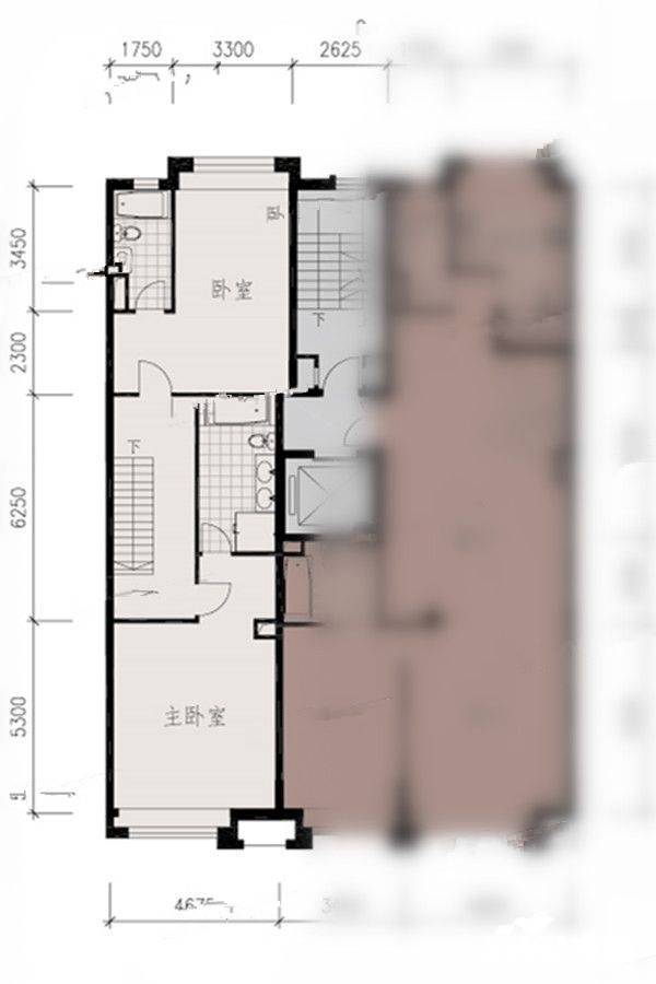 御翠园别墅4室3厅4卫291㎡户型图