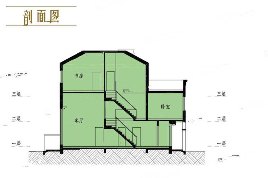 御翠园别墅6室2厅4卫403㎡户型图