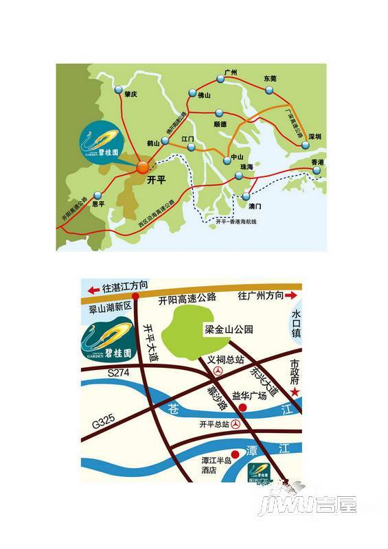 碧桂园翡翠湾位置交通图图片