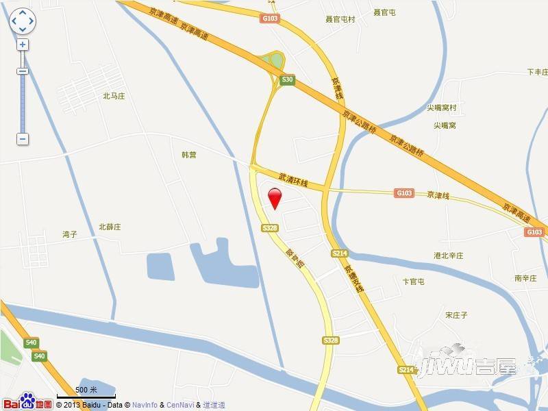 武清环渤海天宝盛市位置交通图图片