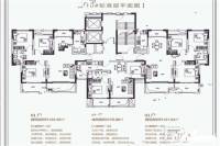 红人特区3室2厅1卫124.5㎡户型图