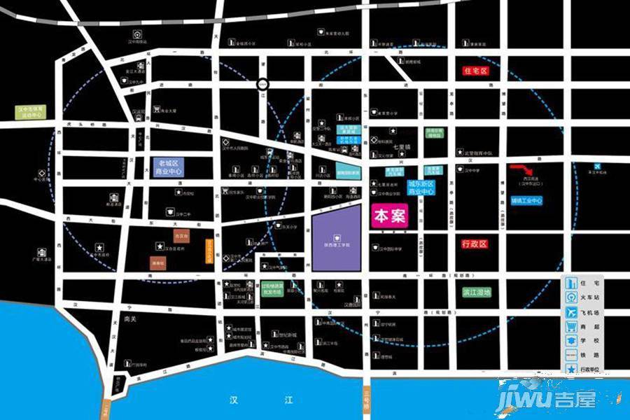 盛世国际商业广场位置交通图