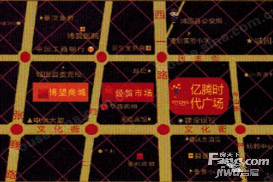 亿腾时代广场位置交通图图片
