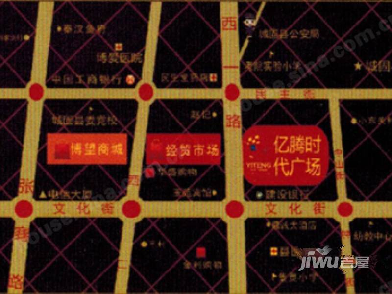 亿腾时代广场位置交通图