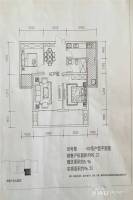 汉中世纪城2室2厅1卫90.3㎡户型图