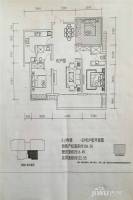 汉中世纪城2室2厅2卫106.1㎡户型图