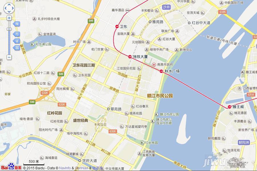 蓝光雍锦王府位置交通图图片