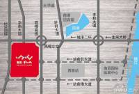 南昌华南城商铺位置交通图图片