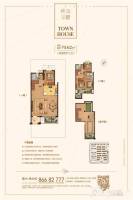 绿地悦公馆4室2厅3卫162㎡户型图