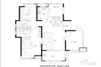 公园壹号2室2厅2卫138㎡户型图