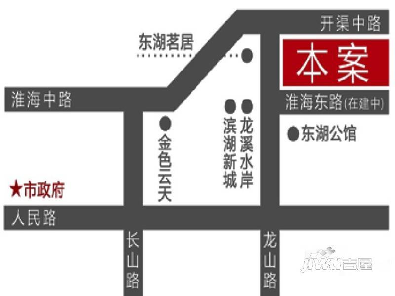 红星凯越广场位置交通图图片