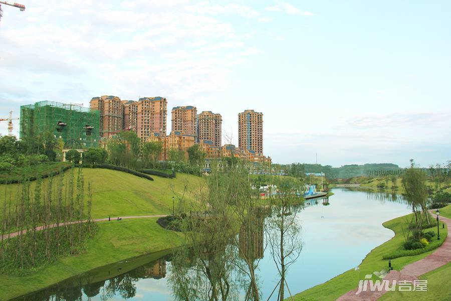 置信逸都仁湖花园实景图图片