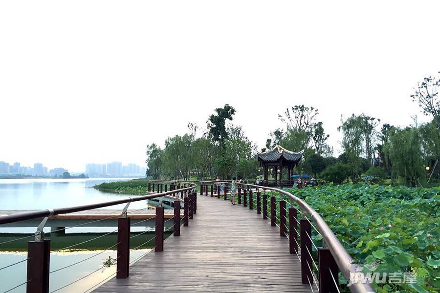 遂宁山屿湖实景图片
