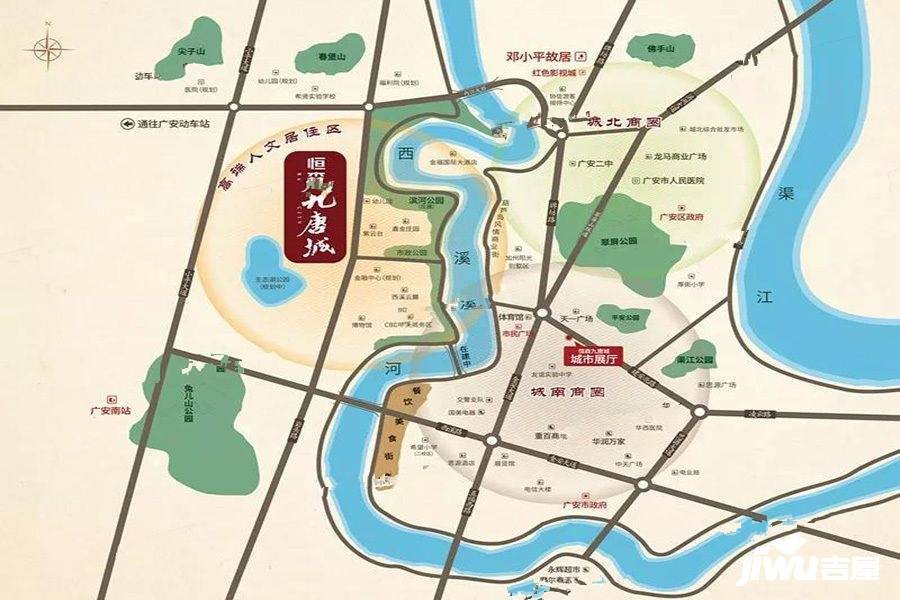 恒森九唐城位置交通图