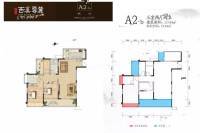 西溪雲麓3室2厅2卫117.9㎡户型图