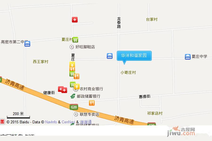 家兴锦苑位置交通图