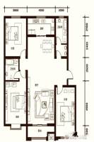 凤凰永安居3室2厅2卫157㎡户型图