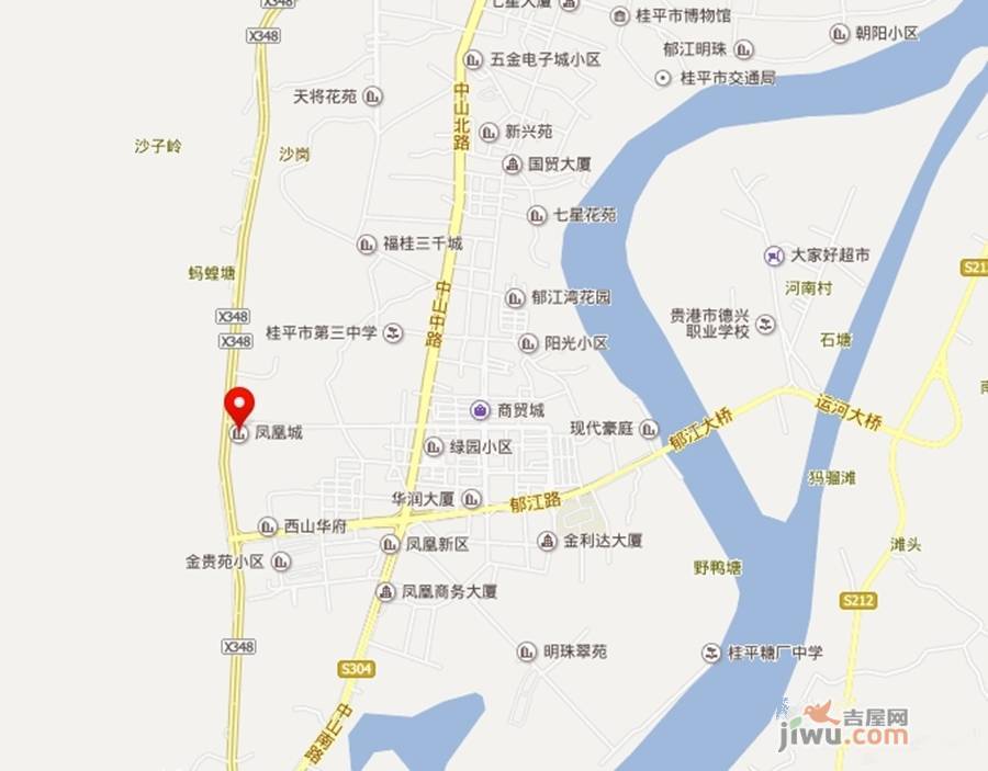 鑫炎凤凰城位置交通图5