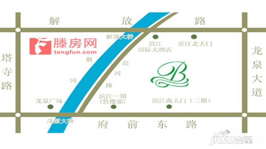 滨江国际御园位置交通图
