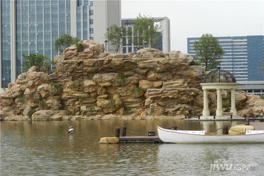 建投熙湖实景图图片