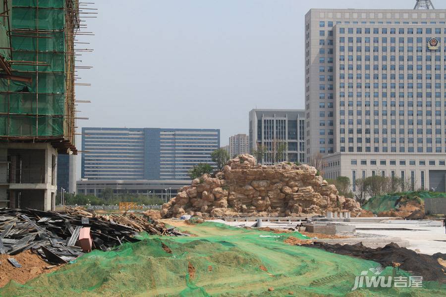 建投熙湖实景图图片