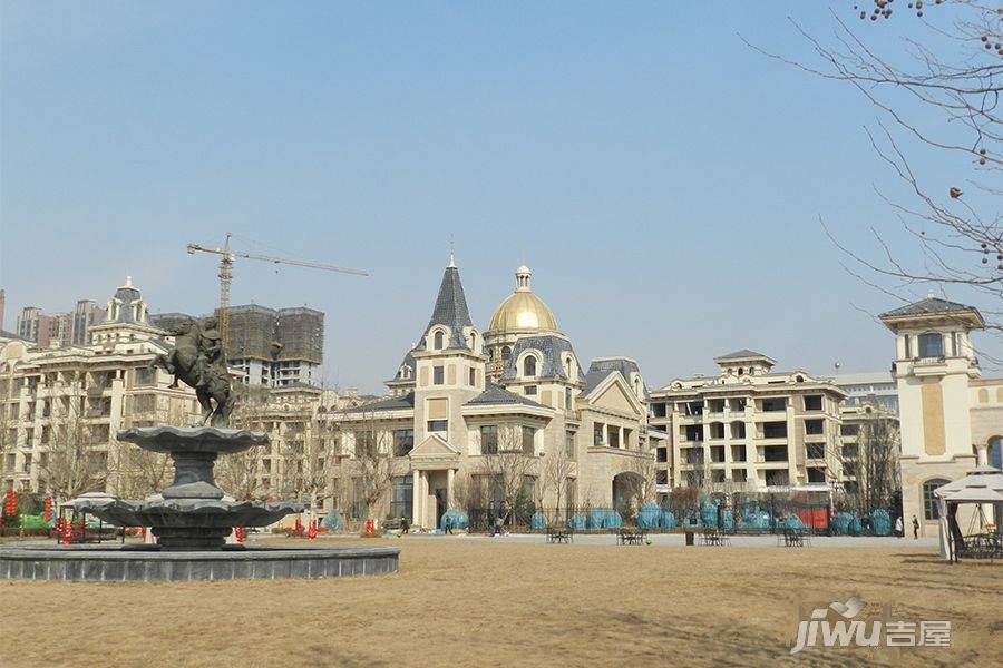 建投熙湖实景图图片