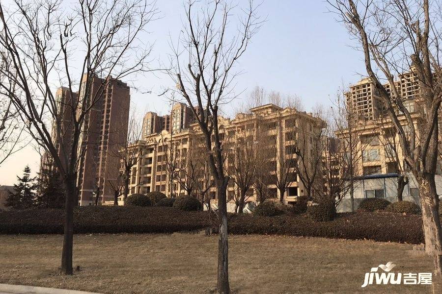 建投熙湖实景图图片