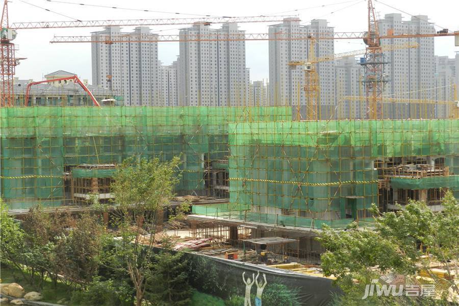 建投熙湖实景图图片