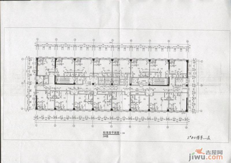 佳源北方国际钢铁交易中心普通住宅1110㎡户型图